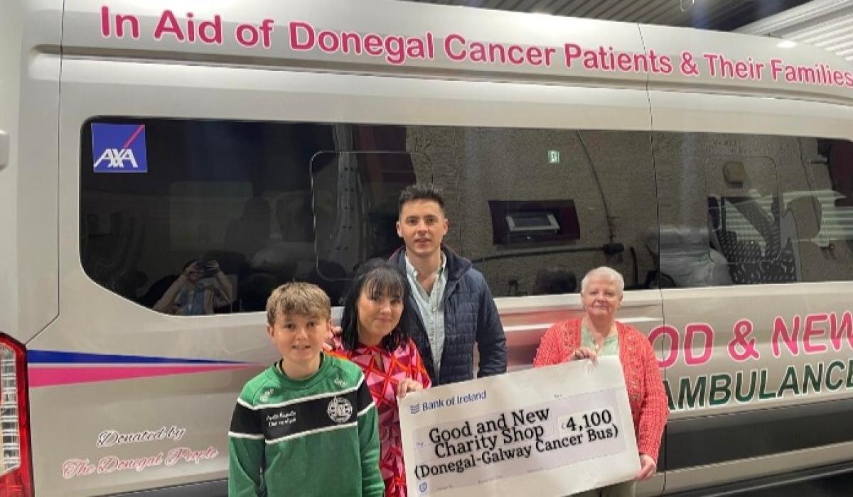 Ballyshannon woman faces fears and takes the plunge for Donegal Cancer Bus