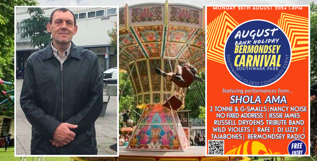 Bermondsey Carnival to honour Russell Dryden with special tribute set