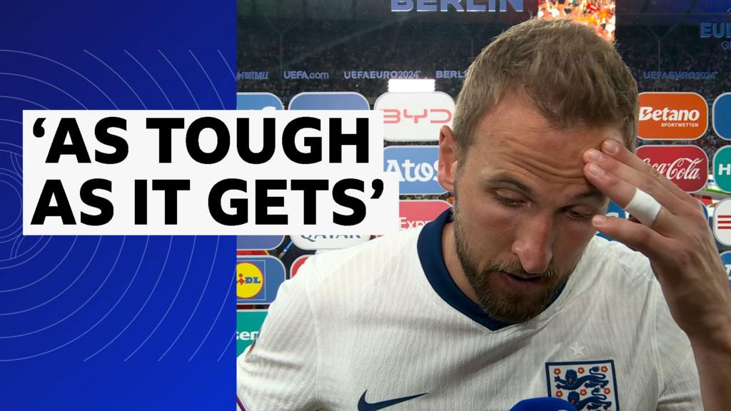 England final loss 'as tough as it gets' - Kane