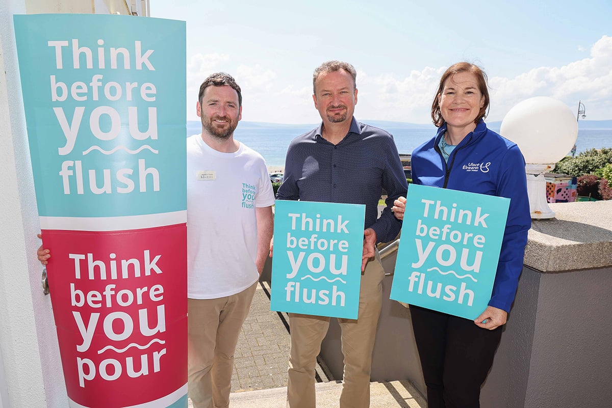 The Think Before You Flush helping protect waterways