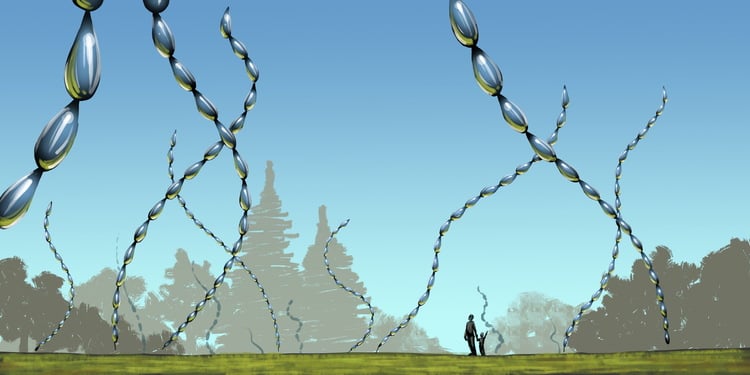 Installation Steel Grass to Be Presented Outside of France for First Time at Sofia Lights Festival 