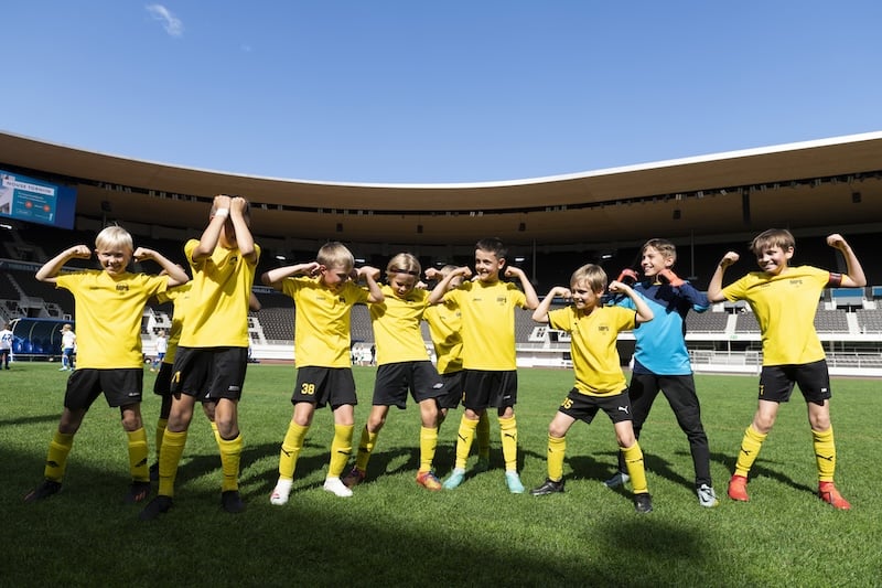 Helsinki Cup engages 34,000 youth in spectacular soccer event