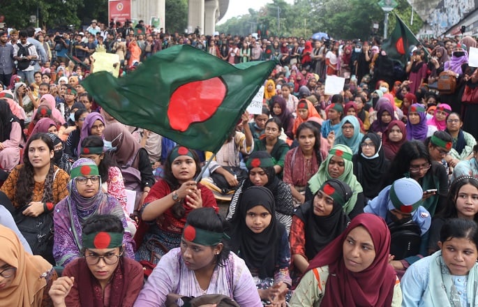 6 killed in Bangladesh during protest against job quota