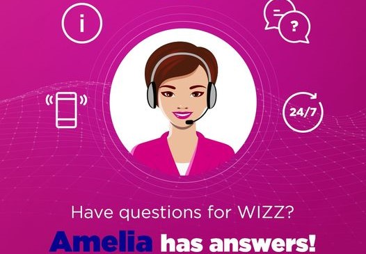 Wizz Air launches virtual customer service assistant, Amelia