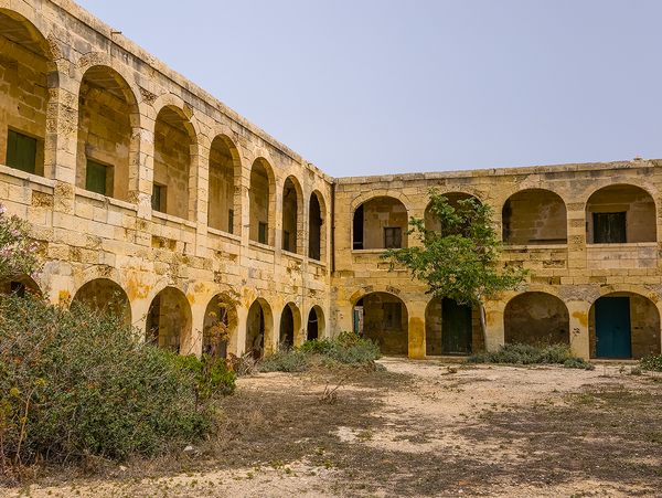 Isolation Hospital in Ghajnsielem, Malta