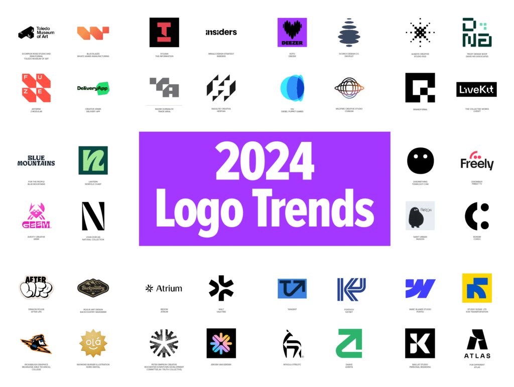 Logo Design Trends for 2024 (Updated Report)