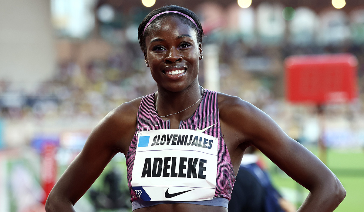 Rhasidat Adeleke records second fastest time EVER in Diamond League win