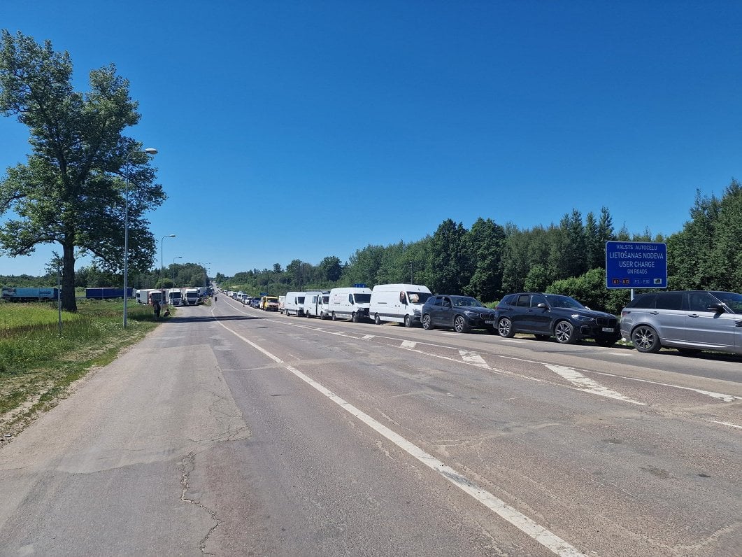 Four Belarusian cars turned back on Latvian border on Tuesday