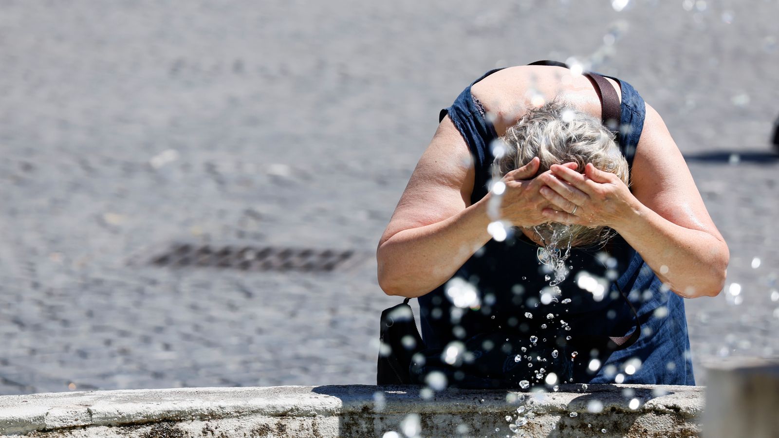 How hot it is in Greece, Spain, Portugal, France, and other parts of Europe?