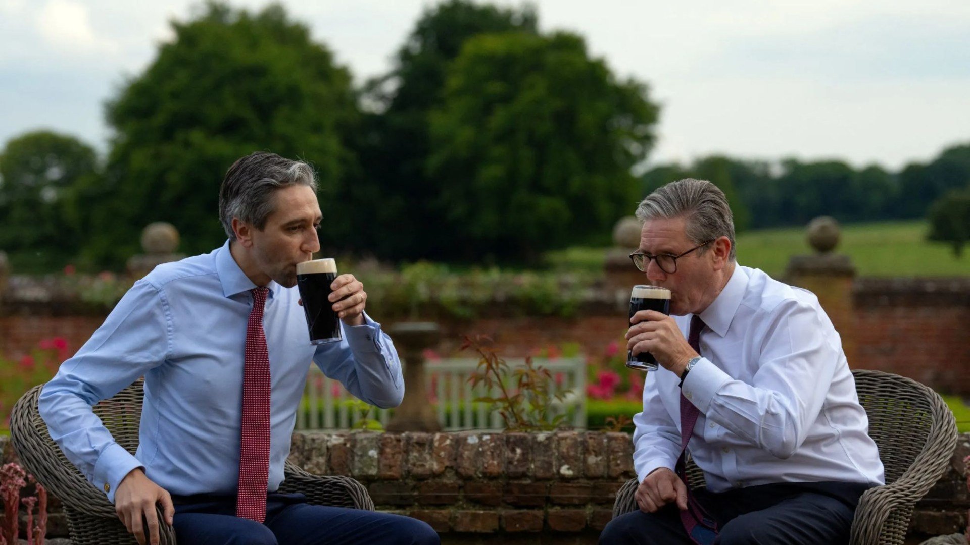 Simon Harris & Keir Starmer 'got to know each other' over pints Guinness during relationship 'reset' for Ireland & UK