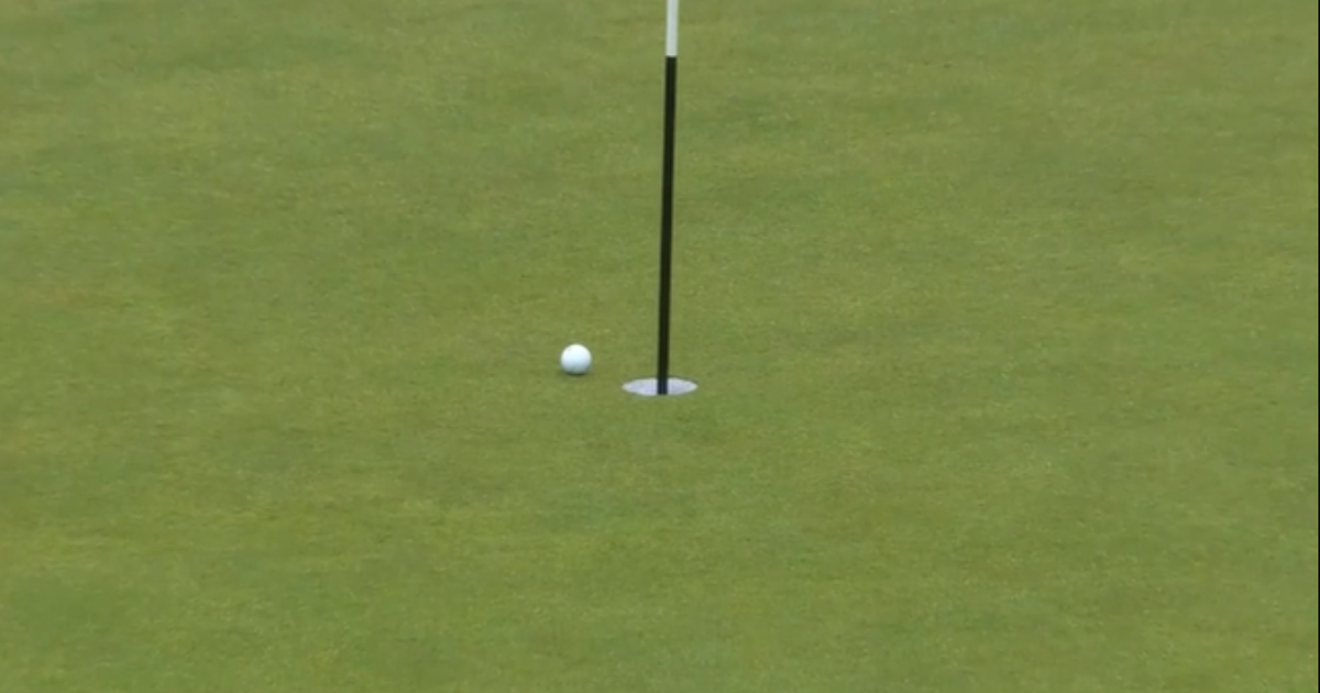 Darren Clarke agonisingly close to Open hole-in-one on famous Postage Stamp hole