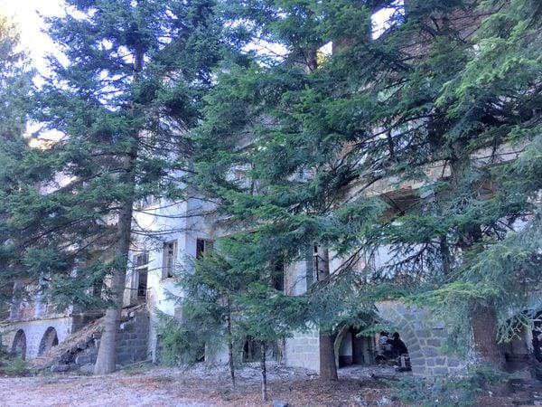 Abandoned Tsar Boris the Third Sanatorium in Bulgaria
