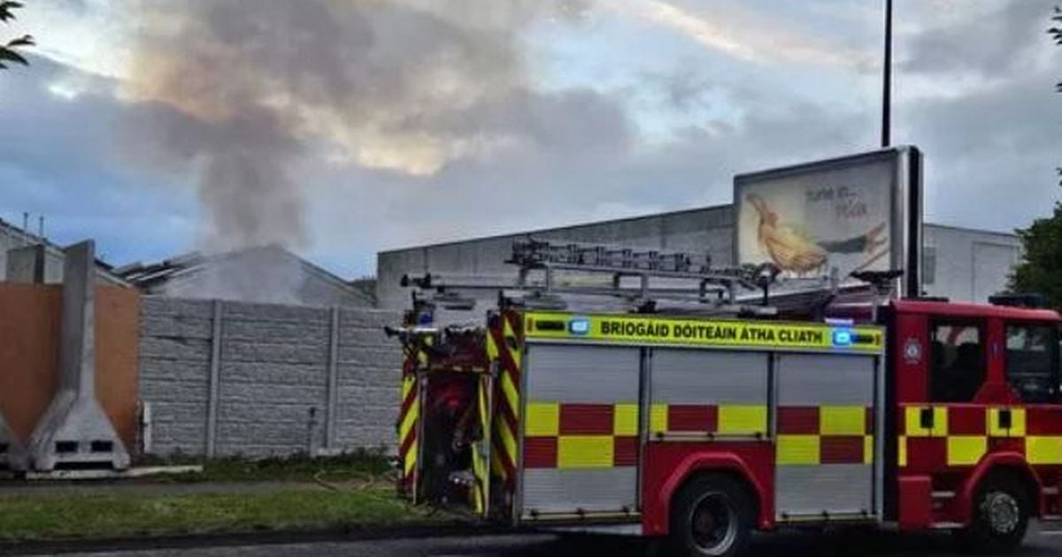 Coolock LIVE updates as fire breaks out at protest site with emergency services at scene
