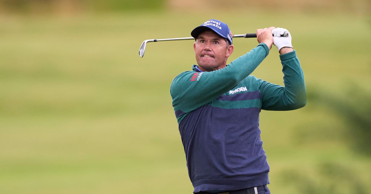 Padraig Harrington 'a little disappointed' after Open first round