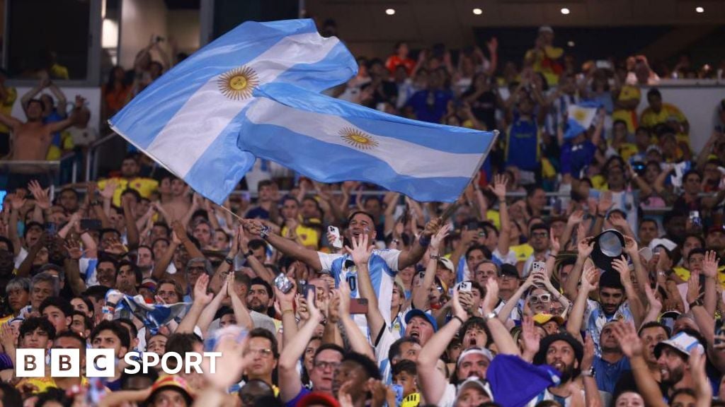'Argentina song stained glory of Copa victory'