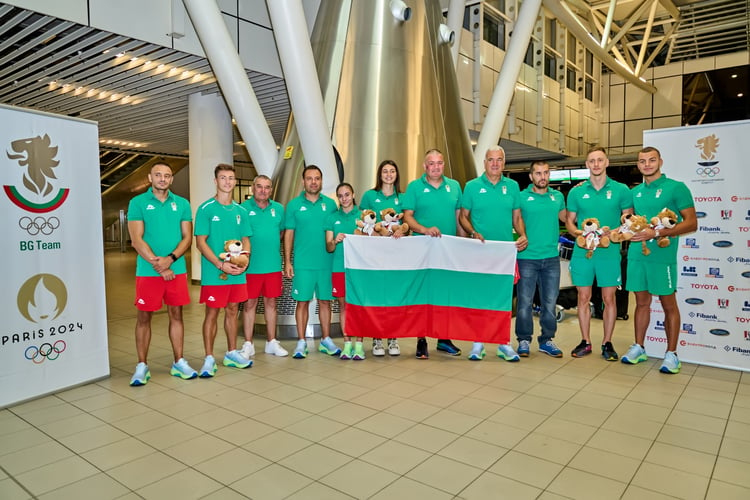 First Group of Bulgarian Olympians Leaves for Paris