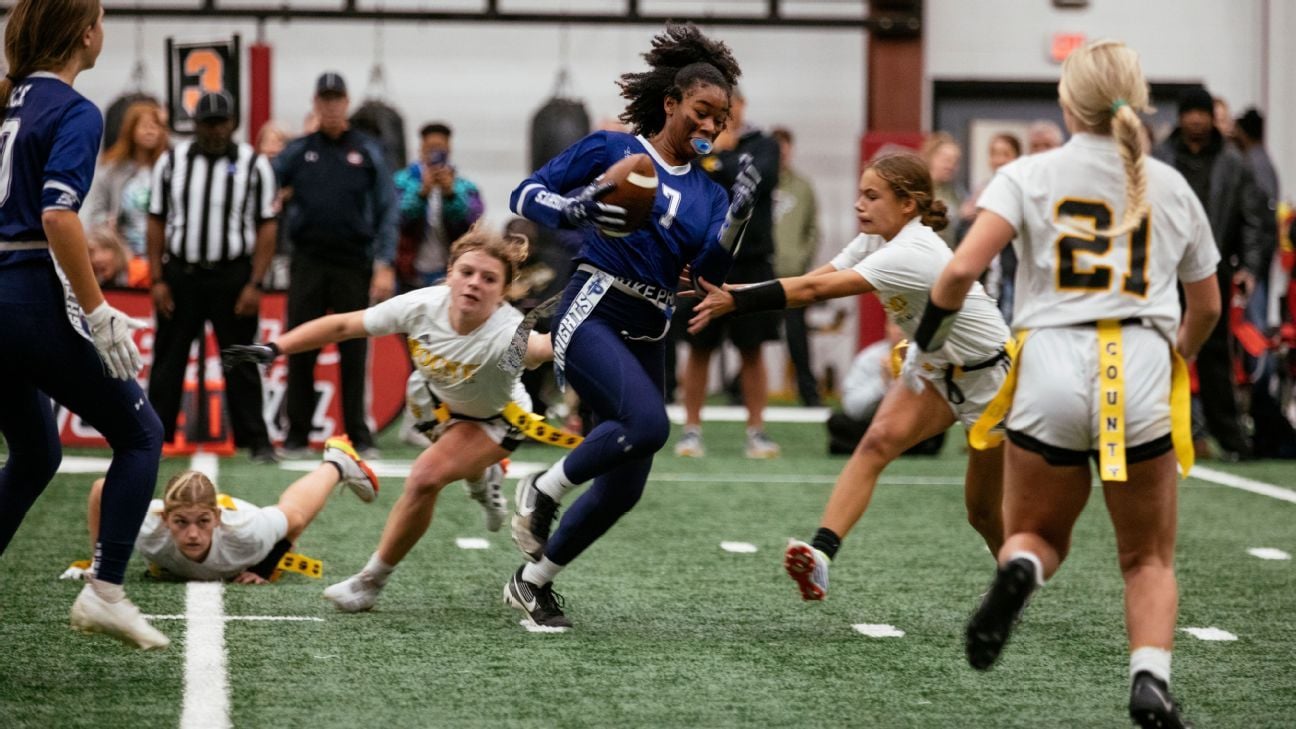 NFL strives to bolster girls' flag football across all levels