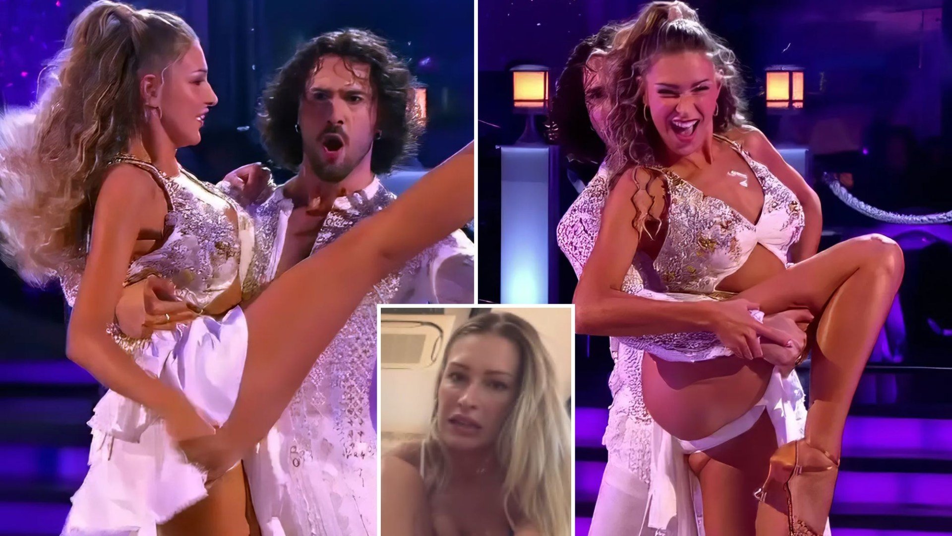 Zara McDermott hits back at Graziano Di Prima's claim he only kicked her once after he leaves UK for Italy