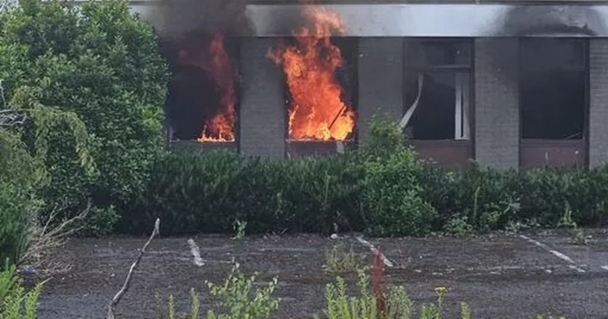 Coolock: Another fire breaks out at factory as anti-immigrant protestors gather