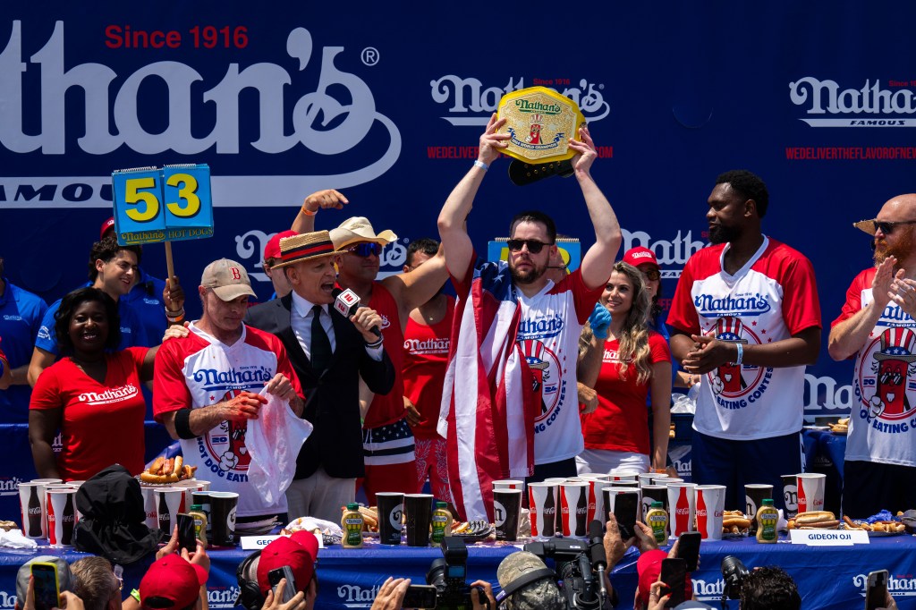 Hot Dog! Patrick Bertoletti Is New Champ At Coney Island Eating Contest, Succeeding The Banned Vegan-Endorsing Joey Chestnut