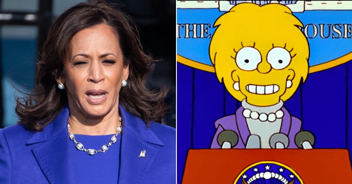 The Simpsons viewers compare Kamala Harris to President Lisa in 2000 episode