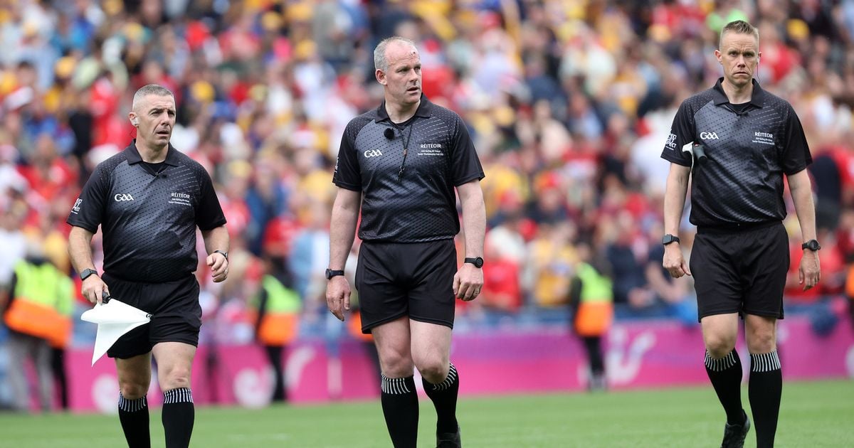 Impossible job means Clare v Cork referee should be given slack