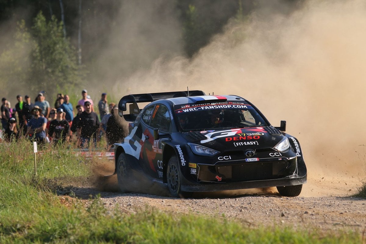 WRC Latvia: Rovanpera closes in on victory, Ogier tops Sunday standings
