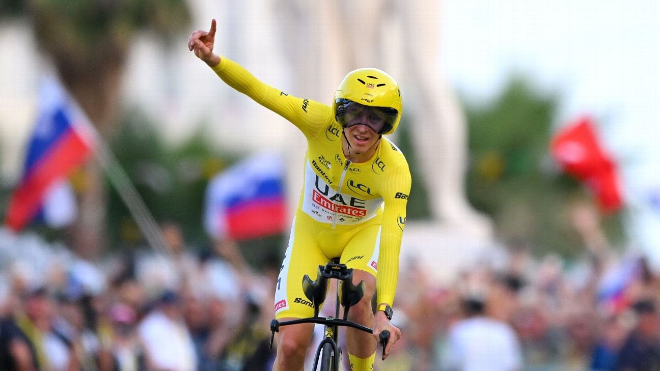 Pogacar wins Tour de France for third time