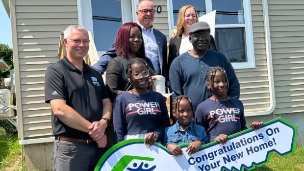 Family of newcomers gets affordable Moncton bungalow thanks to Habitat for Humanity