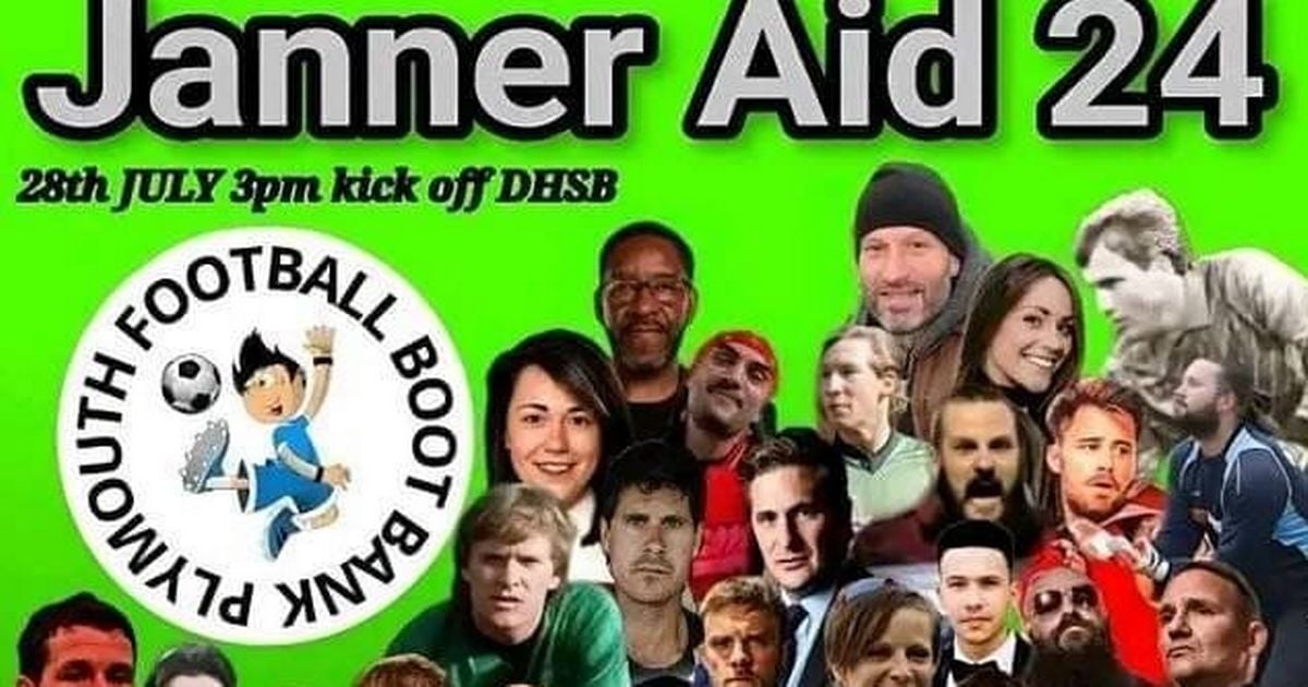 Janner Aid 24: Ex-Plymouth Argyle players lined up for celebrities' match