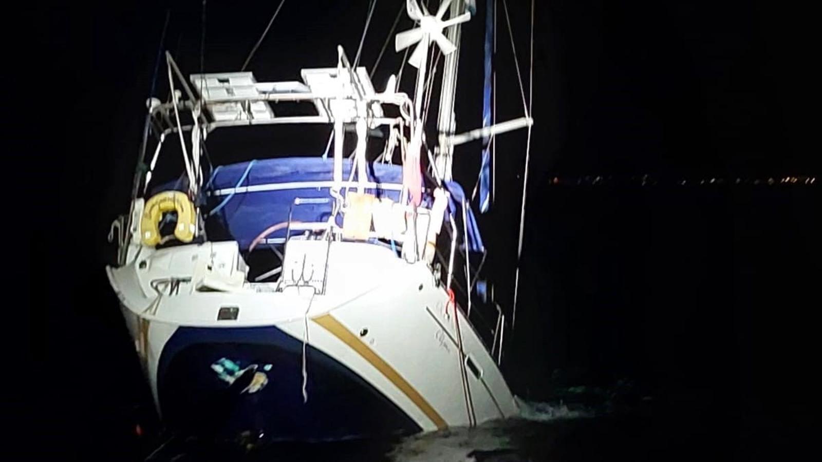 Crew pulled out of sea after killer whales sink UK-registered yacht off Spanish coast