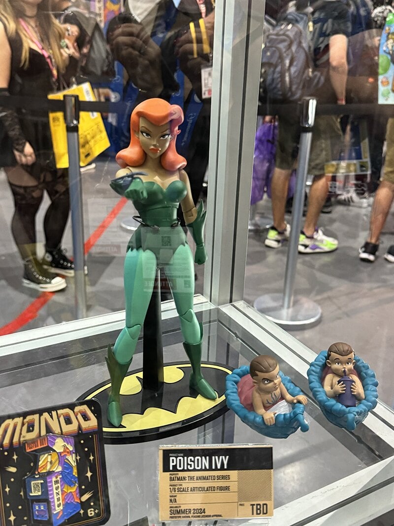 Mondo SDCC 2024 Batman the Animated Series Booth Images
