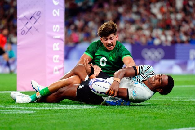 More quarter-final misery as Ireland suffer Olympic heartbreak after Fiji score controversial winner