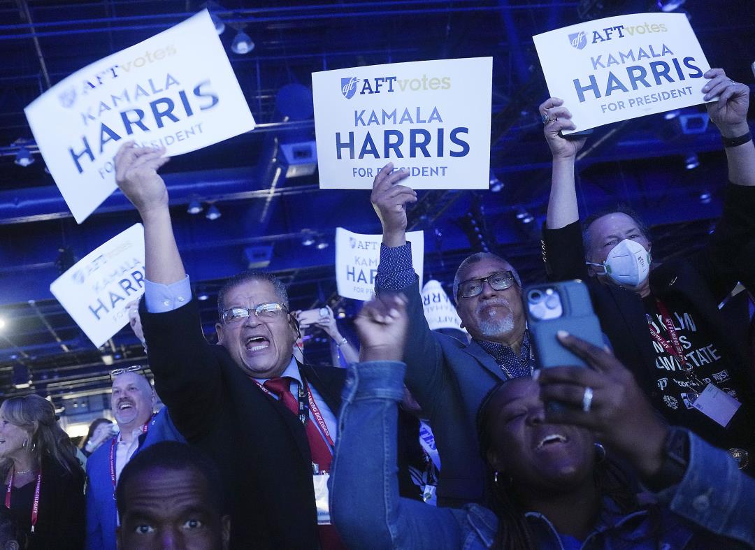 Poll: Democratic Surge Puts Harris in Virtual Tie With Trump