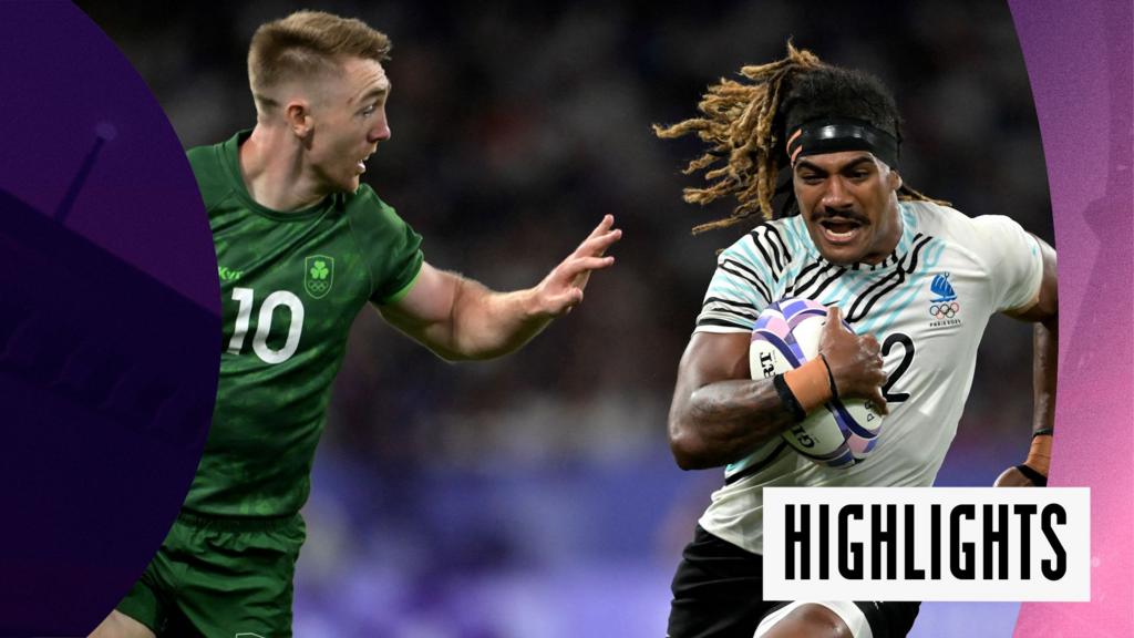 Fiji overcome Ireland to advance to semi-finals