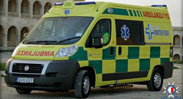 Man injured in Floriana midnight crash