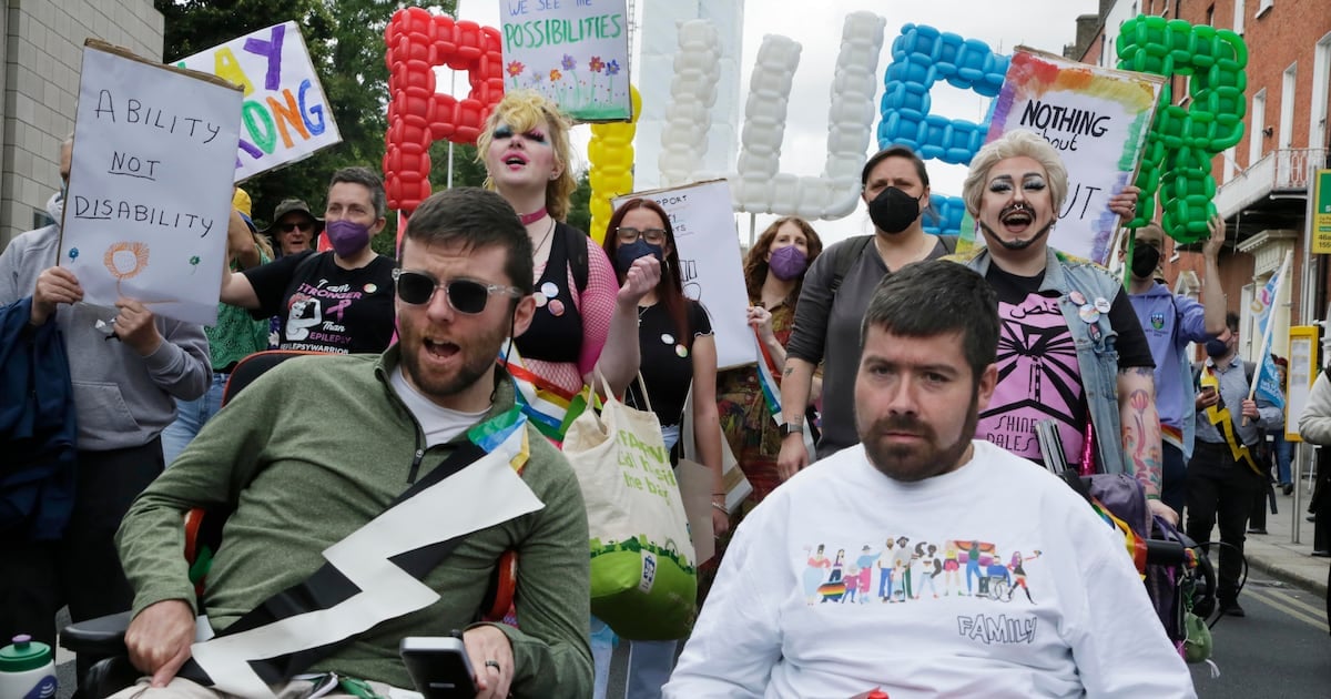 Disability pride parade takes place in Dublin to raise visibility and change public perceptions
