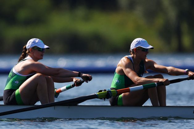 Olympics Day 2: Rowers Ross Corrrigan and Nathan Timoney next of the Irish in action