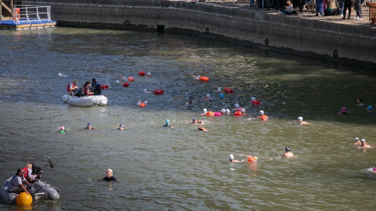Olympics 2024: Seine water quality stops triathlon training