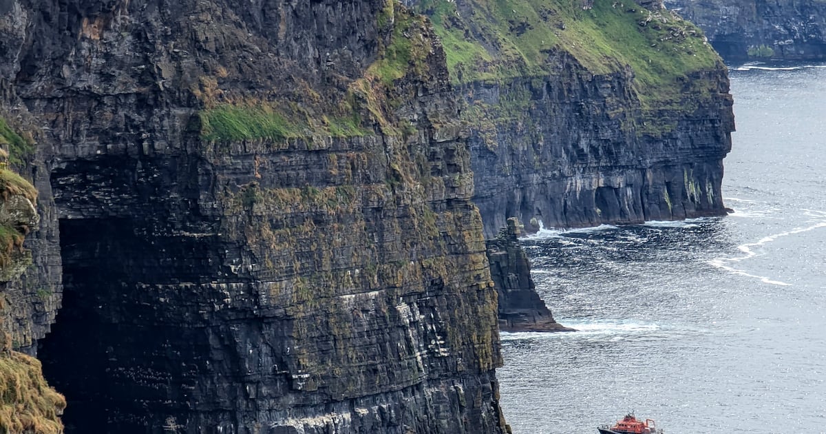 Body recovered from sea off Co Clare during search for boy who went missing at Cliffs of Moher