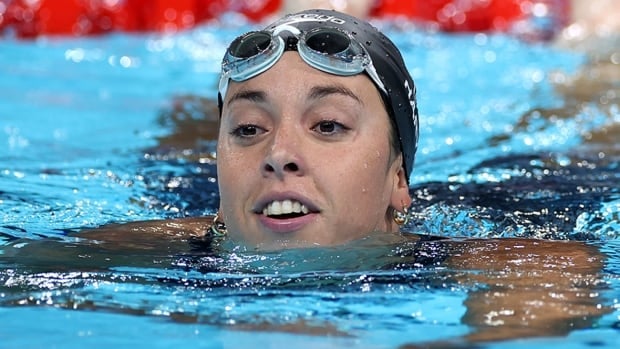 Canadian swimmer Mary-Sophie Harvey's late charge books spot in Olympic freestyle semifinals