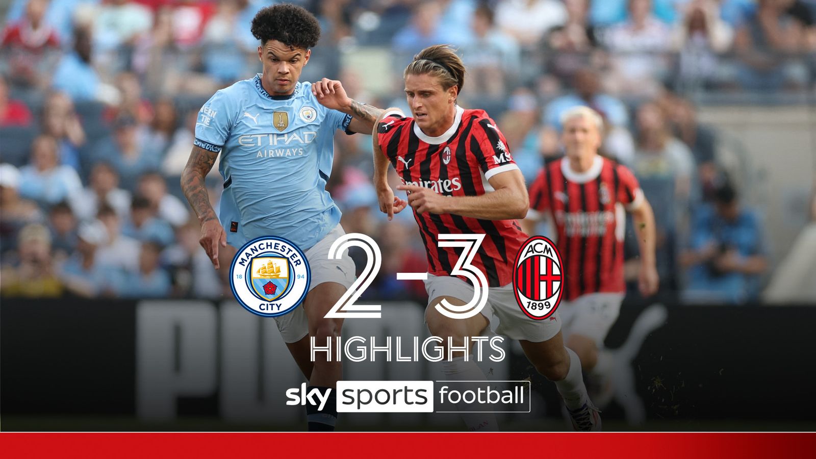 Highlights: Erling Haaland scores again but Manchester City lose once more in defeat to AC Milan