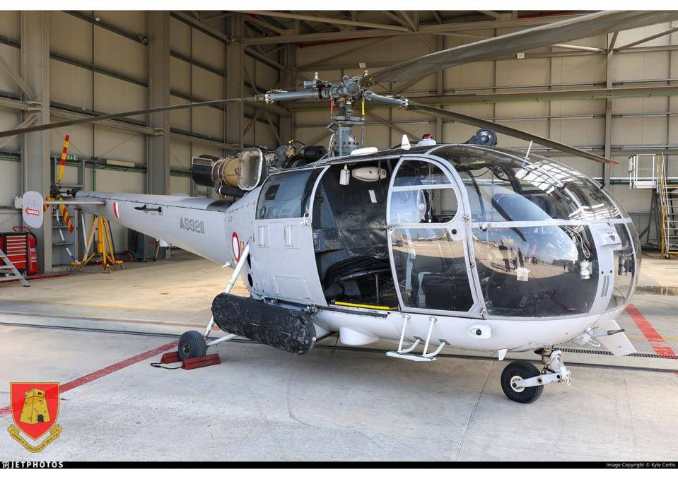 AFM helicopter experiences incident during take-off preparations