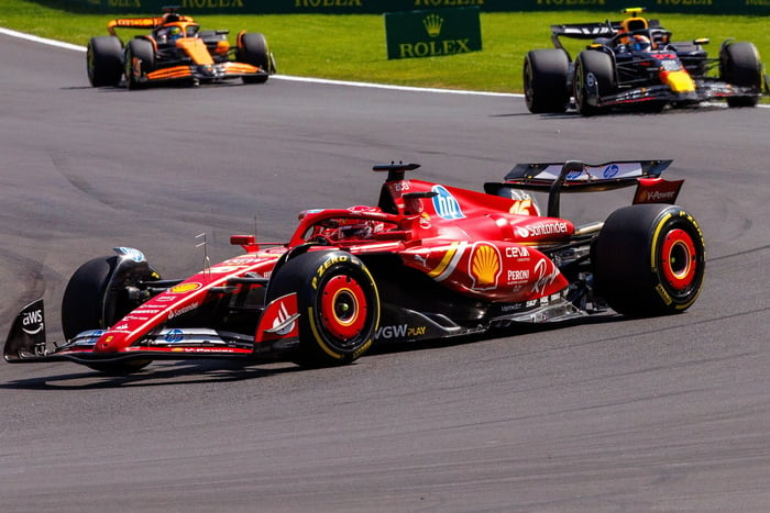 F1: Ferrari's Leclerc fourth at Belgian Grand Prix
