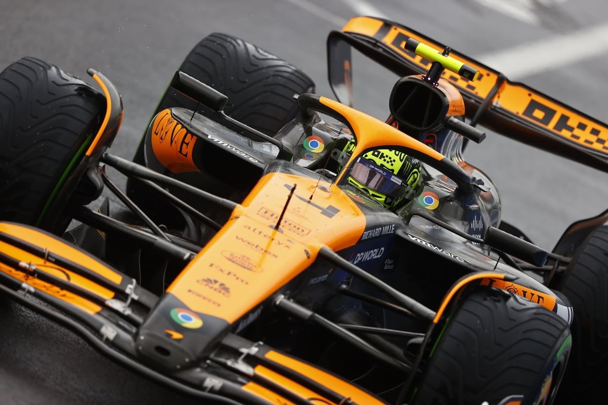 McLaren "paid the price" of set-up trade-off in wet Belgian GP qualifying