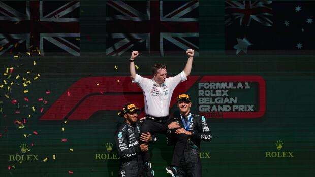 Hamilton wins F1 Belgian GP after teammate Russell disqualified for underweight car