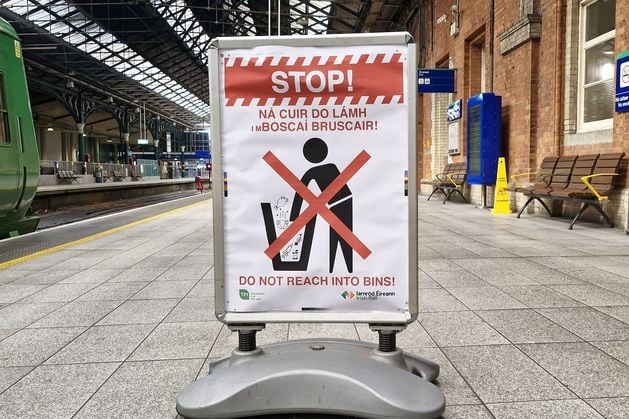 Commuters warned not to rifle through bins at stations for bottles and cans to earn Deposit Return Scheme cash