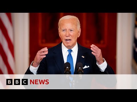 Joe Biden says only the &#39;Lord Almighty&#39; could convince him to quit | BBC News