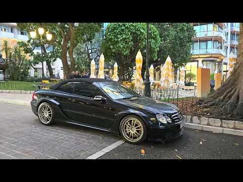 Mercedes CLK DTM Convertible as a beater? Monacos GOAT Mercedes-AMG and HWA enthusiast? [4k 60p]