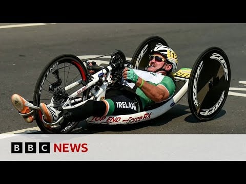 How mountain bikers are adapting bikes to cater for disability | BBC News